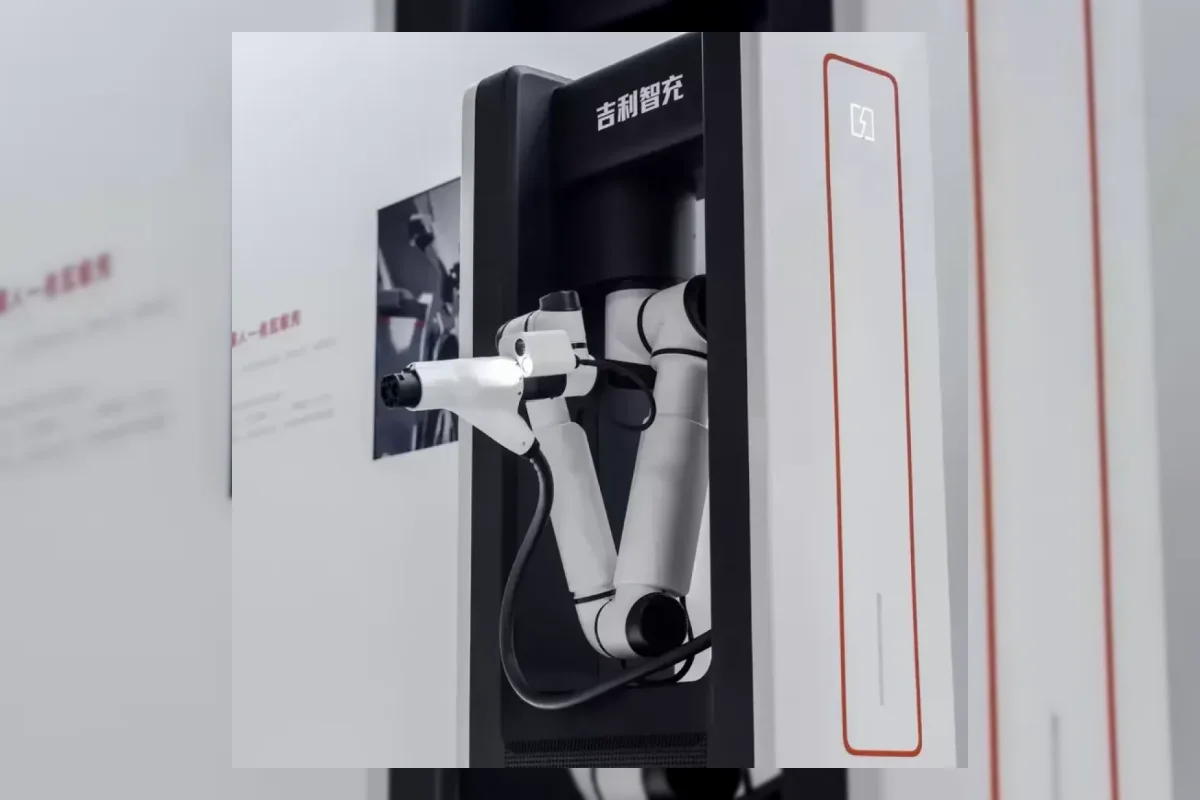 Ilustrasi teknologi pengisian daya AI Geely Smart Charge