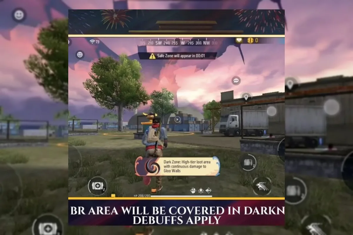 Ilustrasi kode redeem Free Fire 25 September 2026 dengan hadiah skin M1887 dan diamond