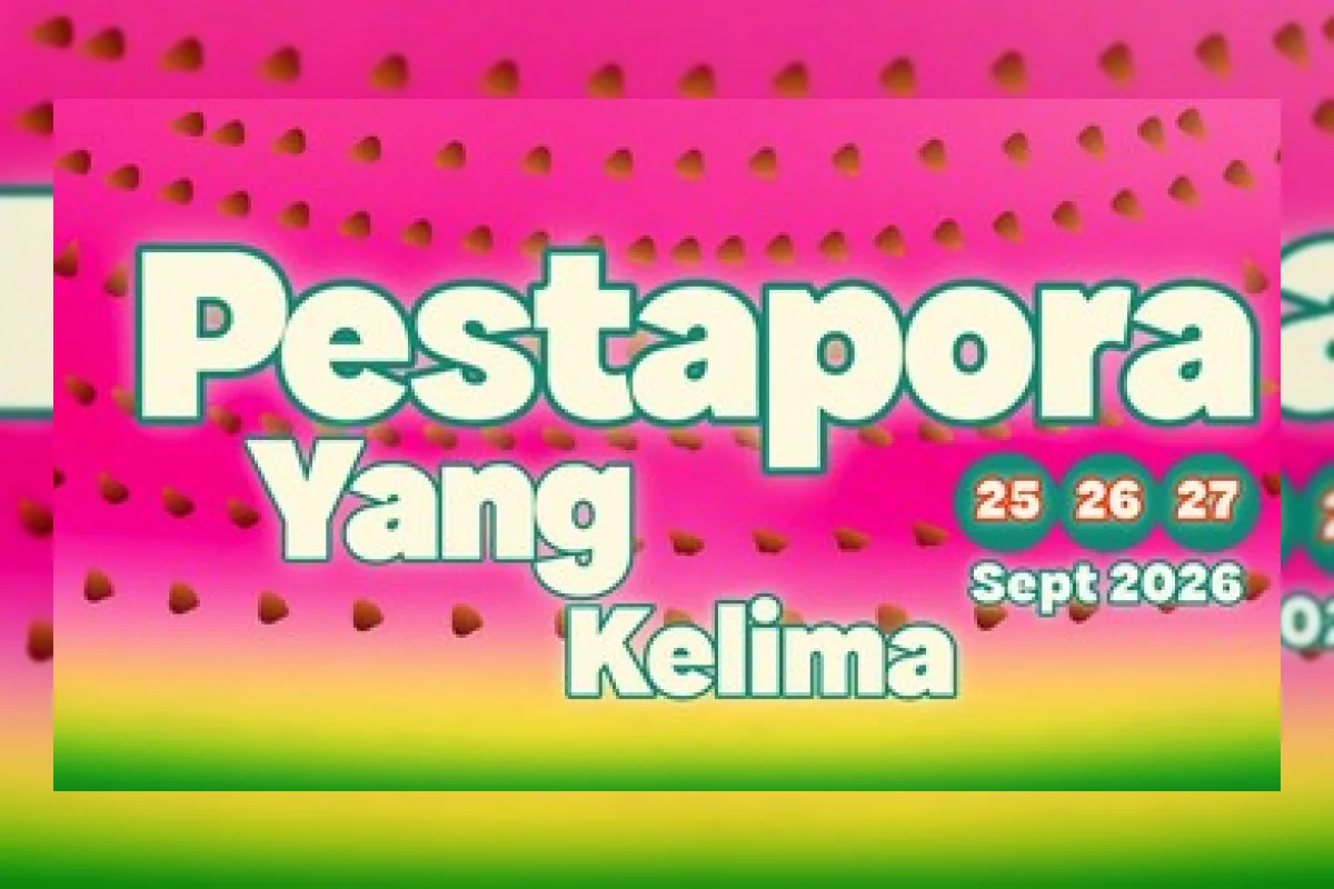 Suasana panggung festival musik Pestapora 2026