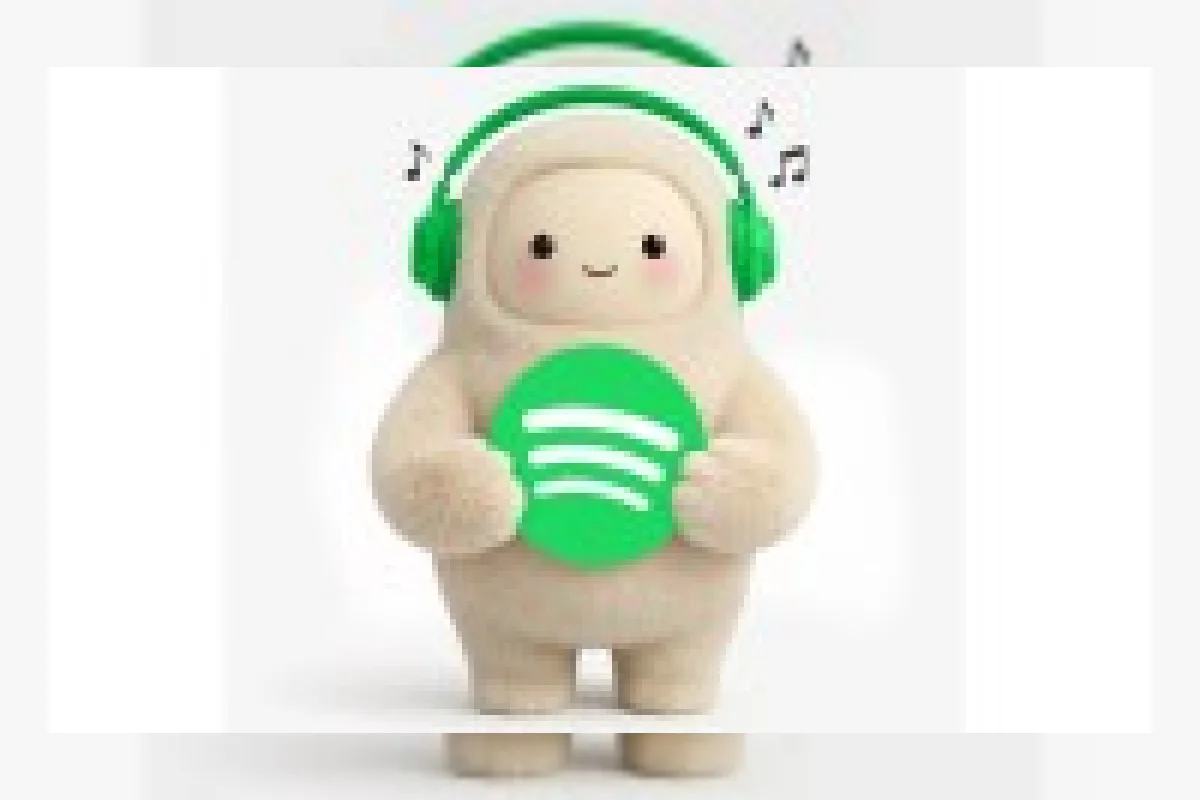 Ilustrasi Meta's Muse AI agent yang terhubung dengan Spotify