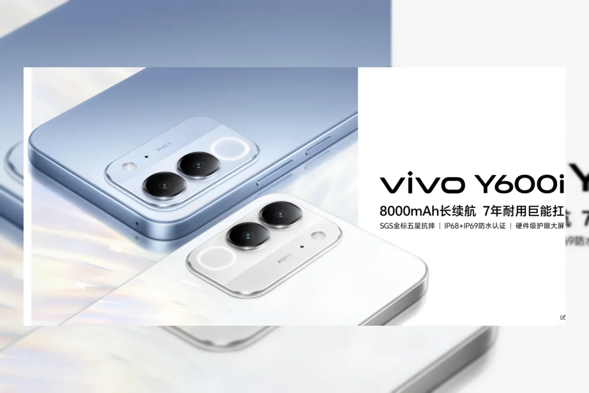 Vivo Y600i dengan baterai 8.000mAh dan layar 120Hz