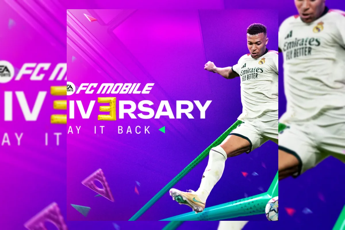 Tampilan menu redeem kode EA Sports FC Mobile di smartphone