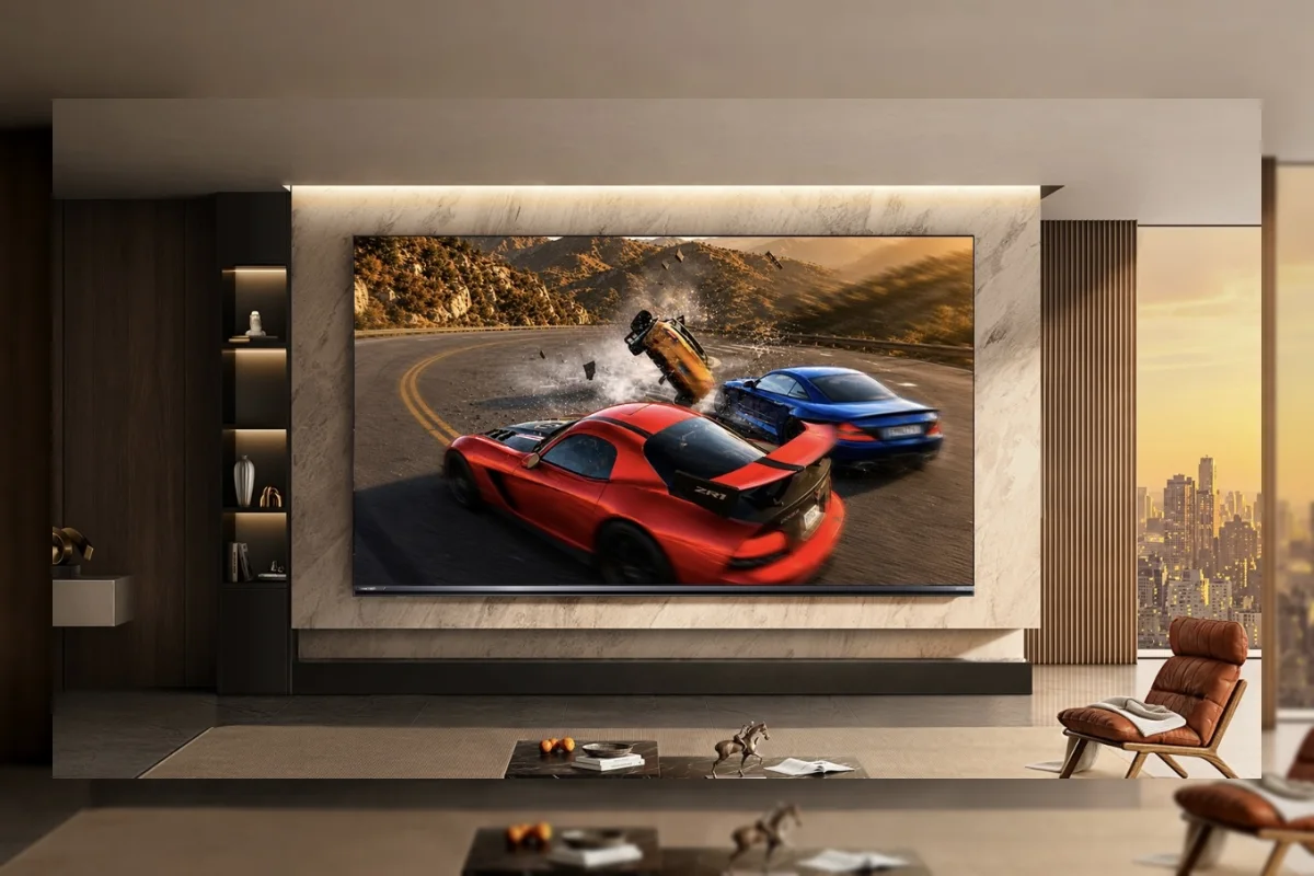 TV Hisense E7S Pro+ RGB-Mini LED dengan layar 4K 180Hz dan kecerahan hingga 6.000 nits
