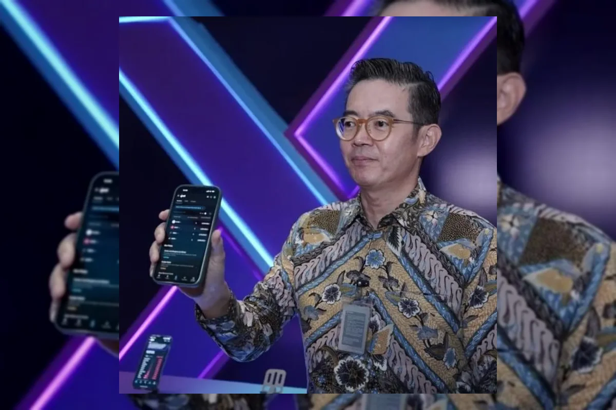 Ilustrasi aplikasi investasi IPOT X berfitur AI dari Indo Premier Sekuritas