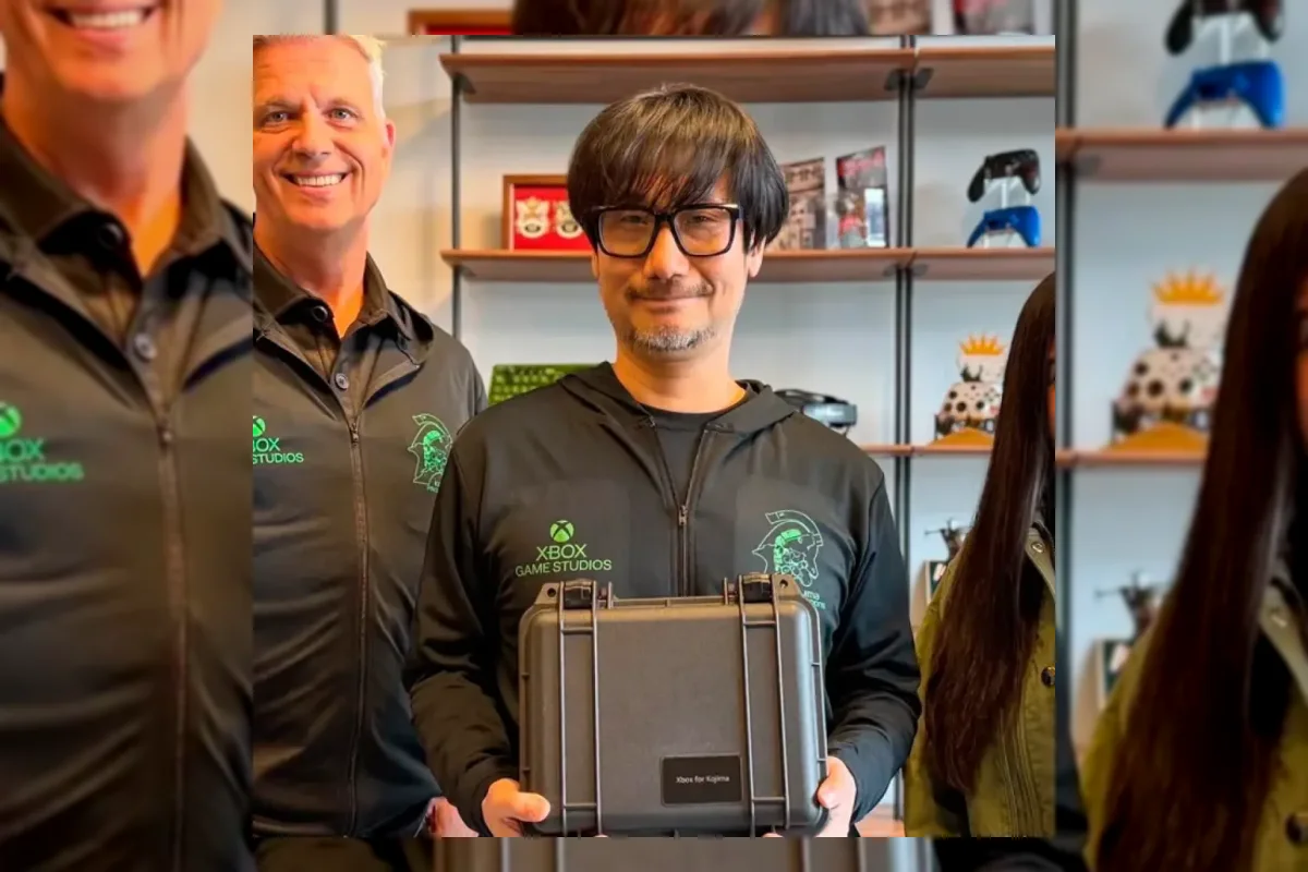 Ilustrasi studio gim Kojima Productions