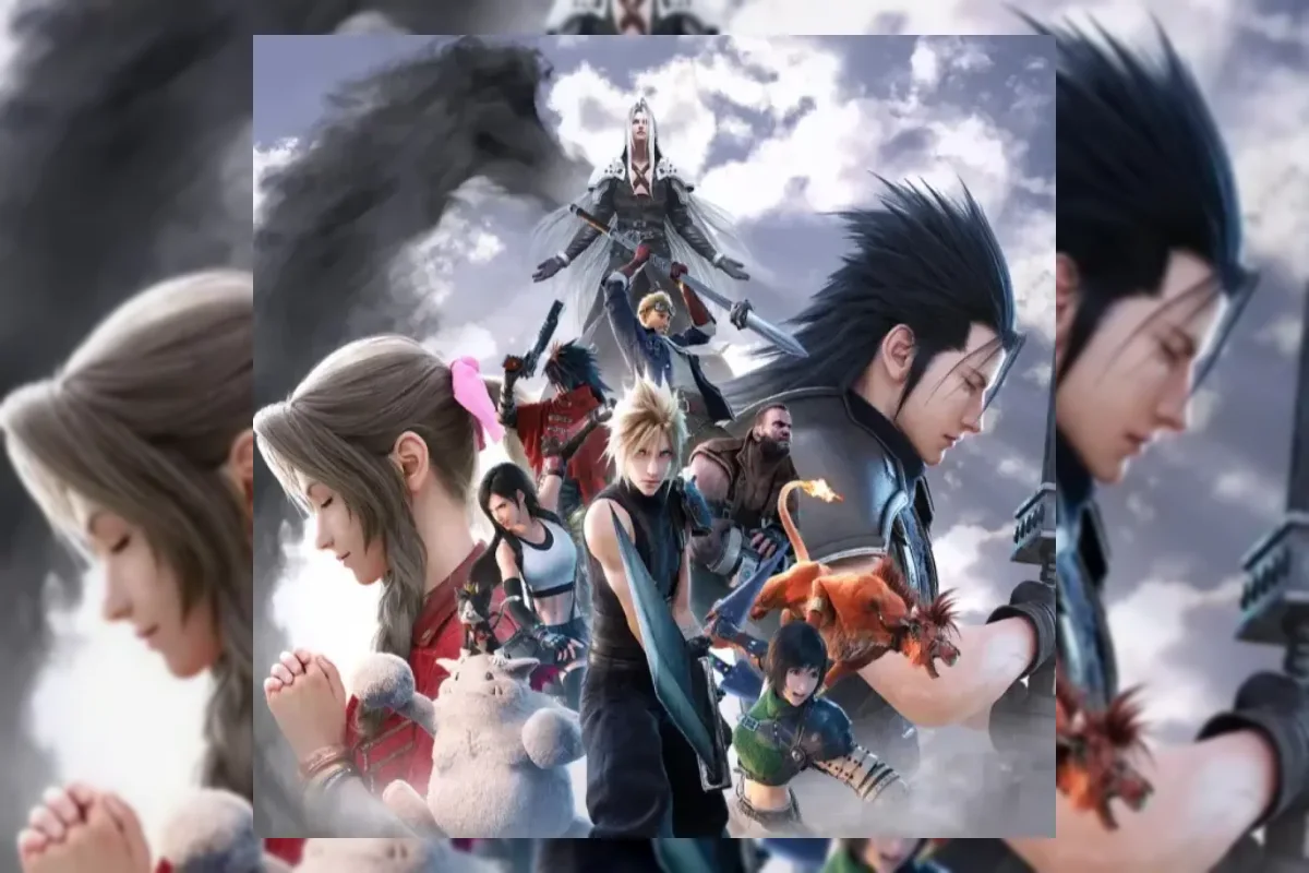 Ilustrasi kebutuhan ruang penyimpanan Final Fantasy VII Revelation 200 GB