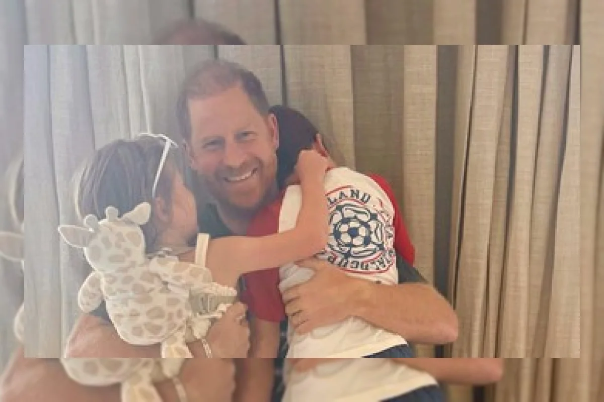 Pangeran Harry dan Meghan Markle saat menghadiri acara publik