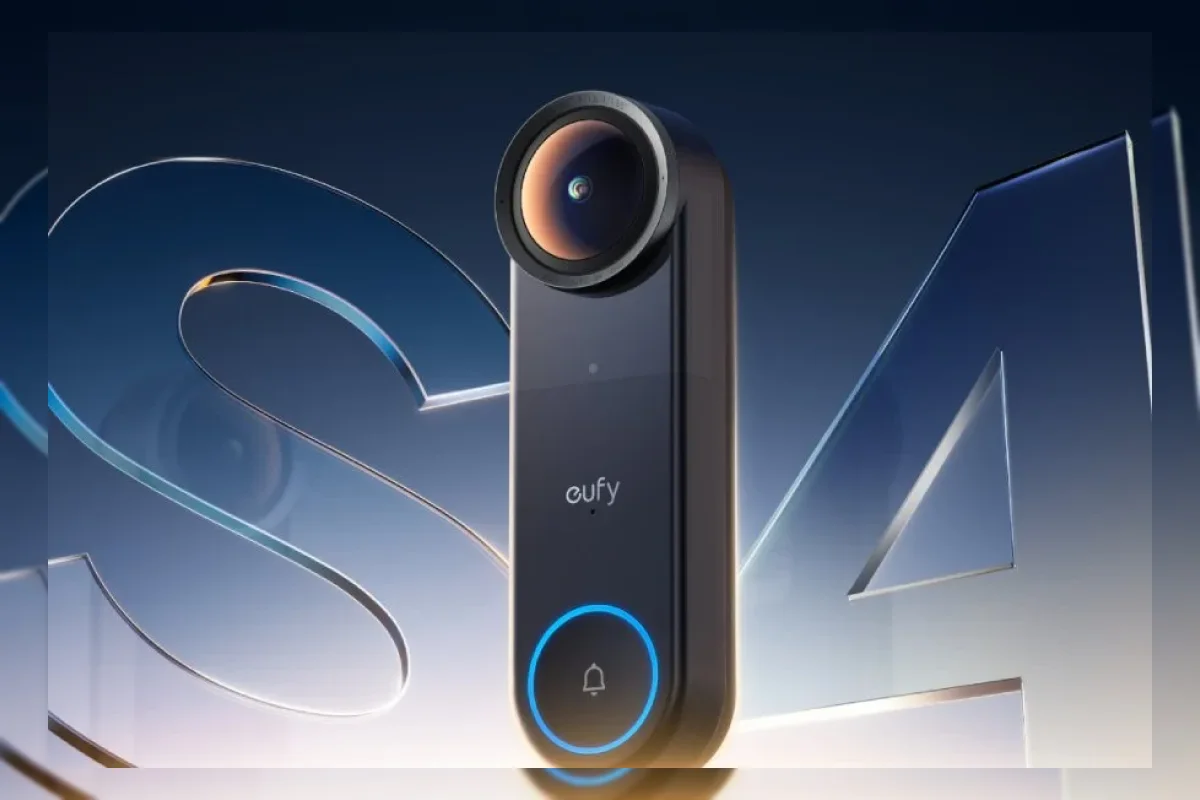 Eufy Video Doorbell S4 dari Anker dengan tampilan VR dan kamera panoramik