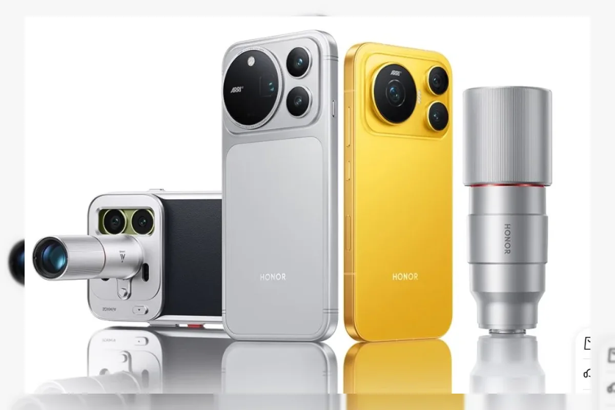 Honor Magic9 dengan dua kamera 200MP ARRI dan telekonverter 200mm