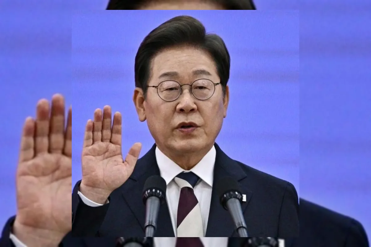 Ilustrasi bendera Korea Selatan dan Ukraina terkait tahanan Korea Utara