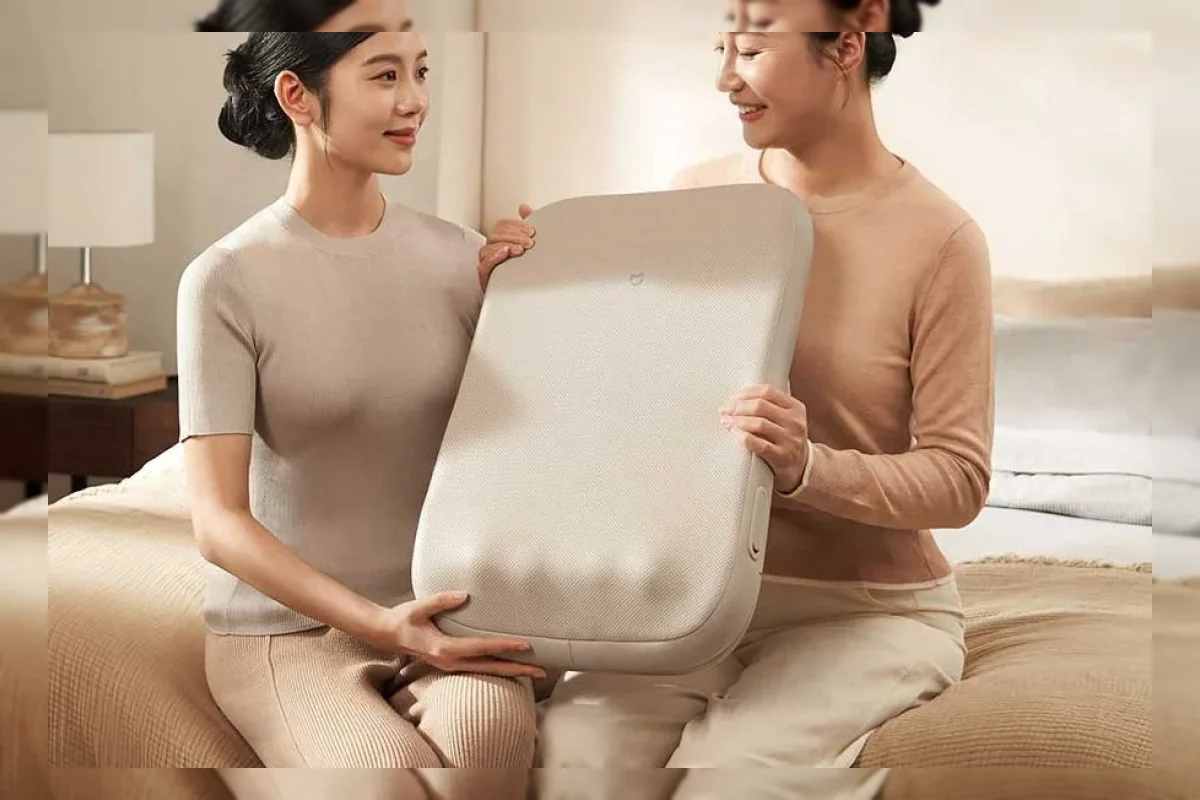 Ilustrasi perangkat Mijia Smart Waist and Back Massager dari Xiaomi
