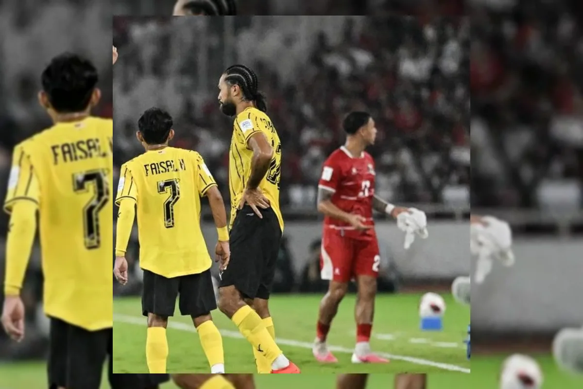Pertandingan Malaysia vs Indonesia di SUGBK