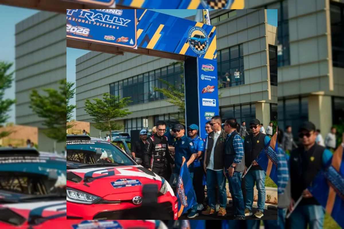 Arena Kejurnas Sprint Rally di KEK Industropolis Batang