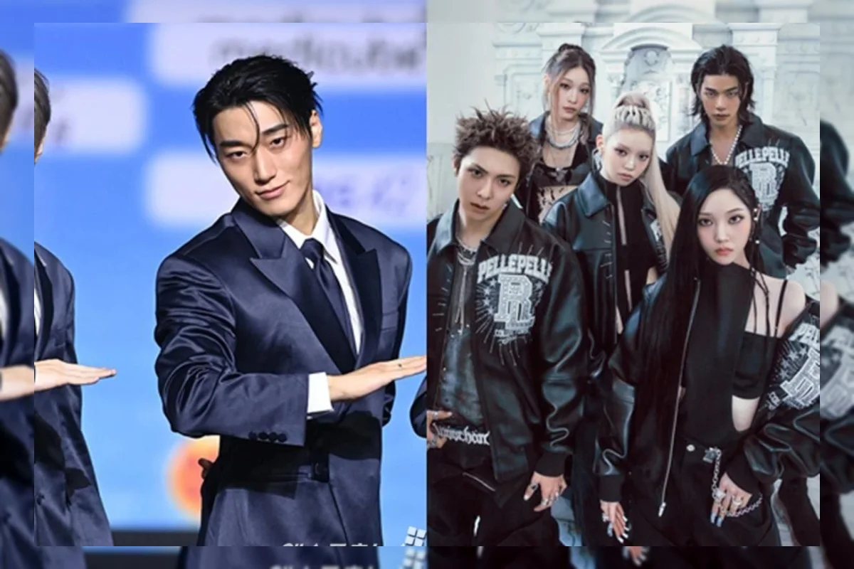 Ilustrasi sorotan privasi bintang K-pop setelah rumor kencan San ATEEZ dan foto tanpa izin
