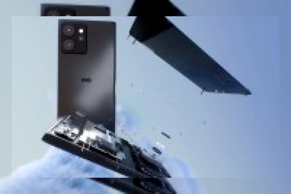 Ilustrasi ponsel Android HMD
