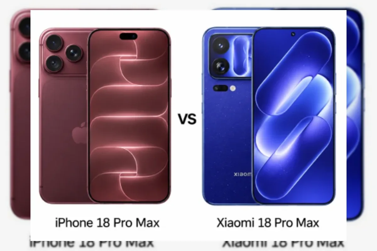 Perbandingan iPhone 18 Pro Max dan Xiaomi 18 Pro Max