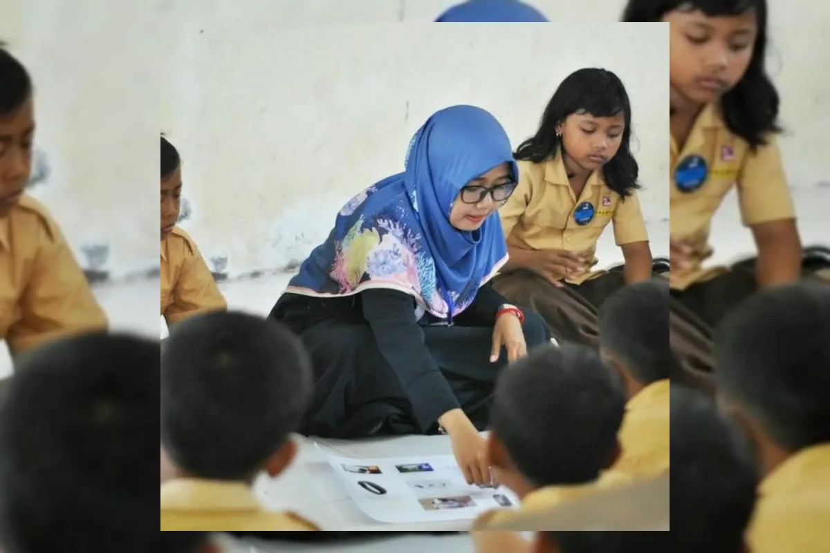 Ilustrasi penggunaan gawai di lingkungan sekolah dan madrasah