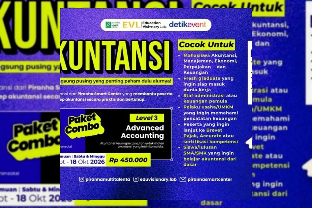 Pelatihan akuntansi bisnis online PeDe Akuntansi Batch 2