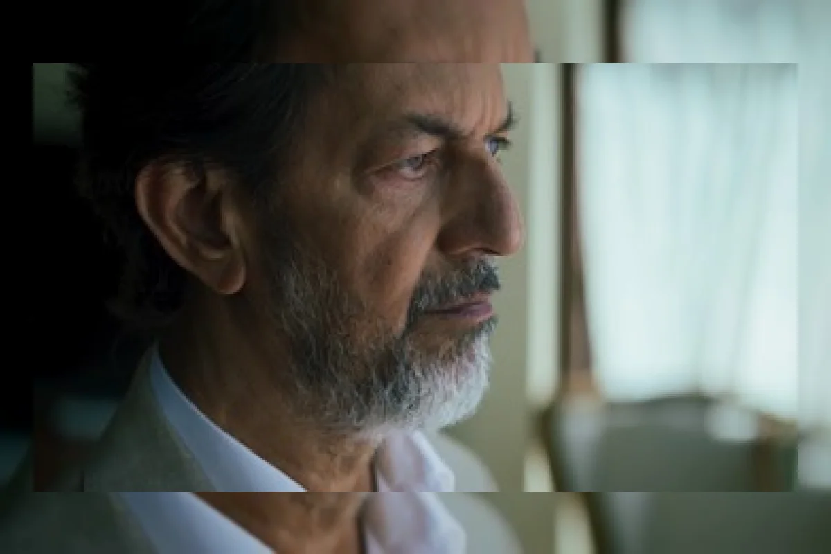 Poster film Drishyam: The Conclusion yang menampilkan Ajay Devgn sebagai Vijay Salgaonkar