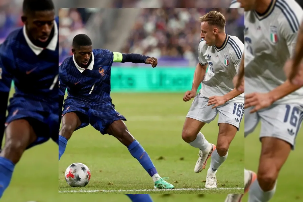 Pertandingan UEFA Nations League 2026 antara Perancis dan Italia