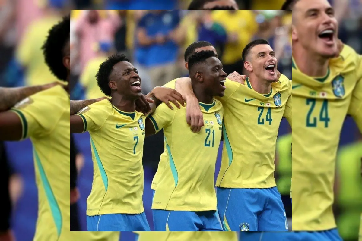 Pertandingan persahabatan sepak bola antara Brasil dan India di Kolkata