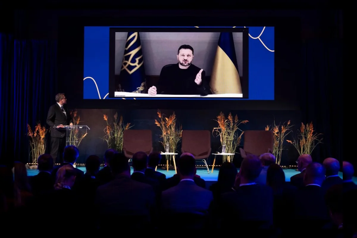 Presiden Ukraina Volodymyr Zelensky