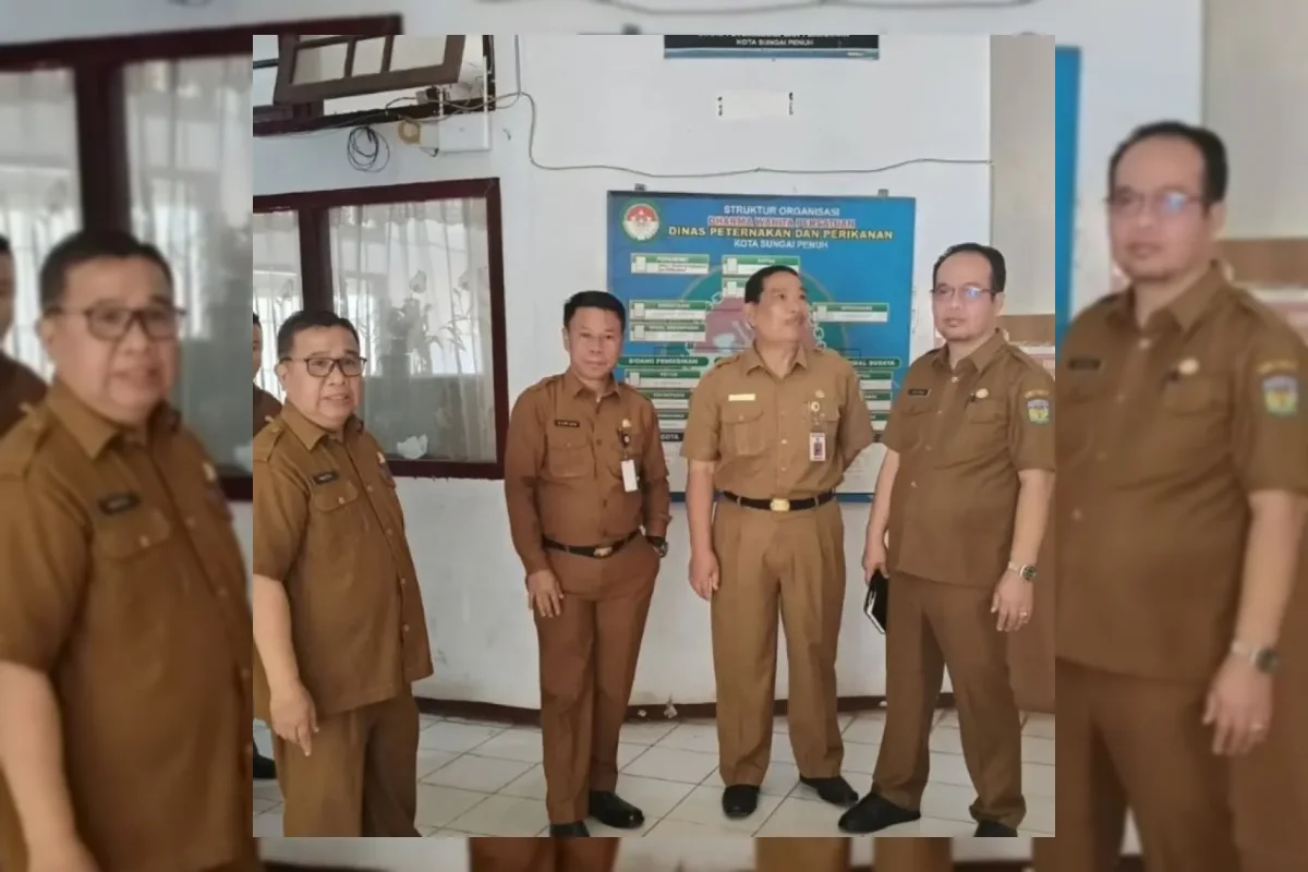 ASN Pemkot Sungai Penuh mengikuti apel pagi dan absensi digital