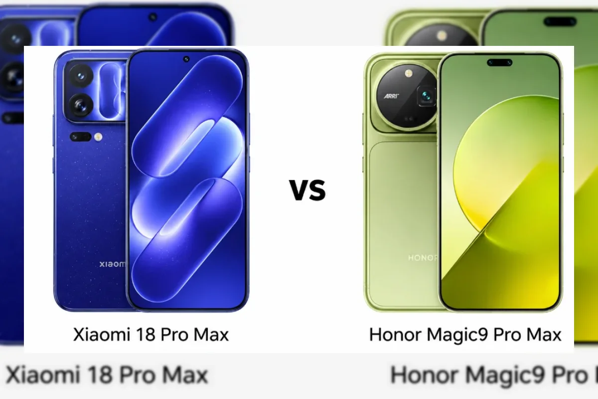 Perbandingan Xiaomi 18 Pro Max dan Honor Magic9 Pro Max