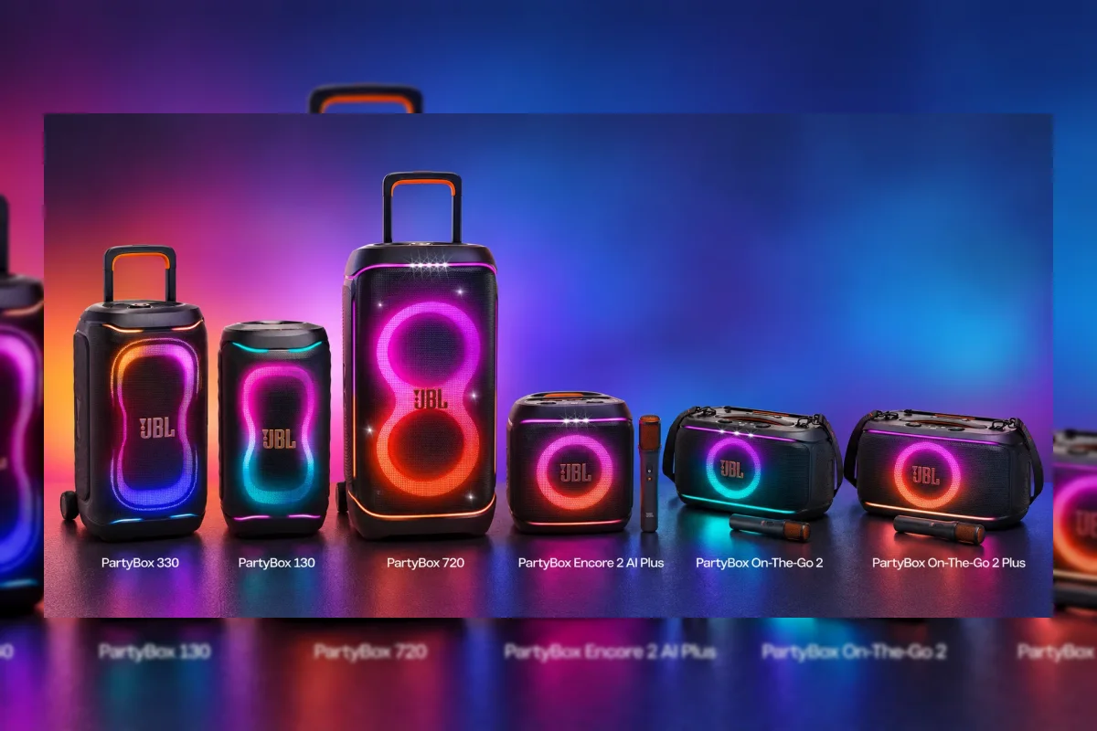 Speaker JBL PartyBox 720 dengan output 800W