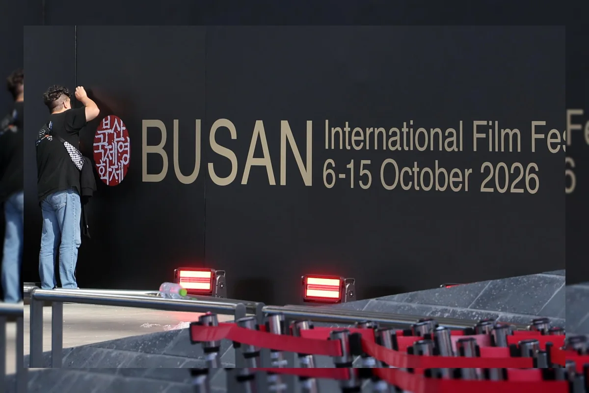 Suasana pembukaan Festival Film Internasional Busan ke-31