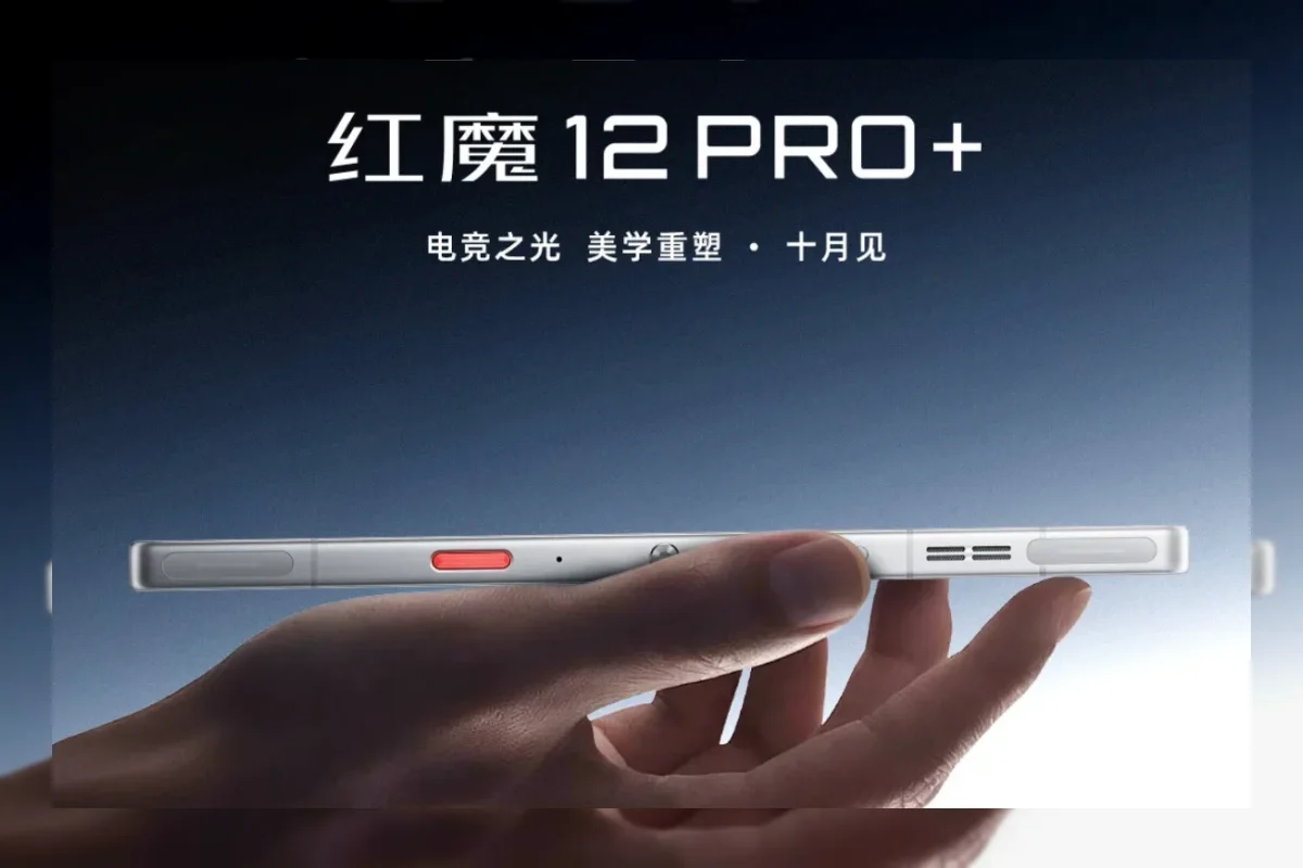 Red Magic 12 Pro+ smartphone gaming dengan layar penuh