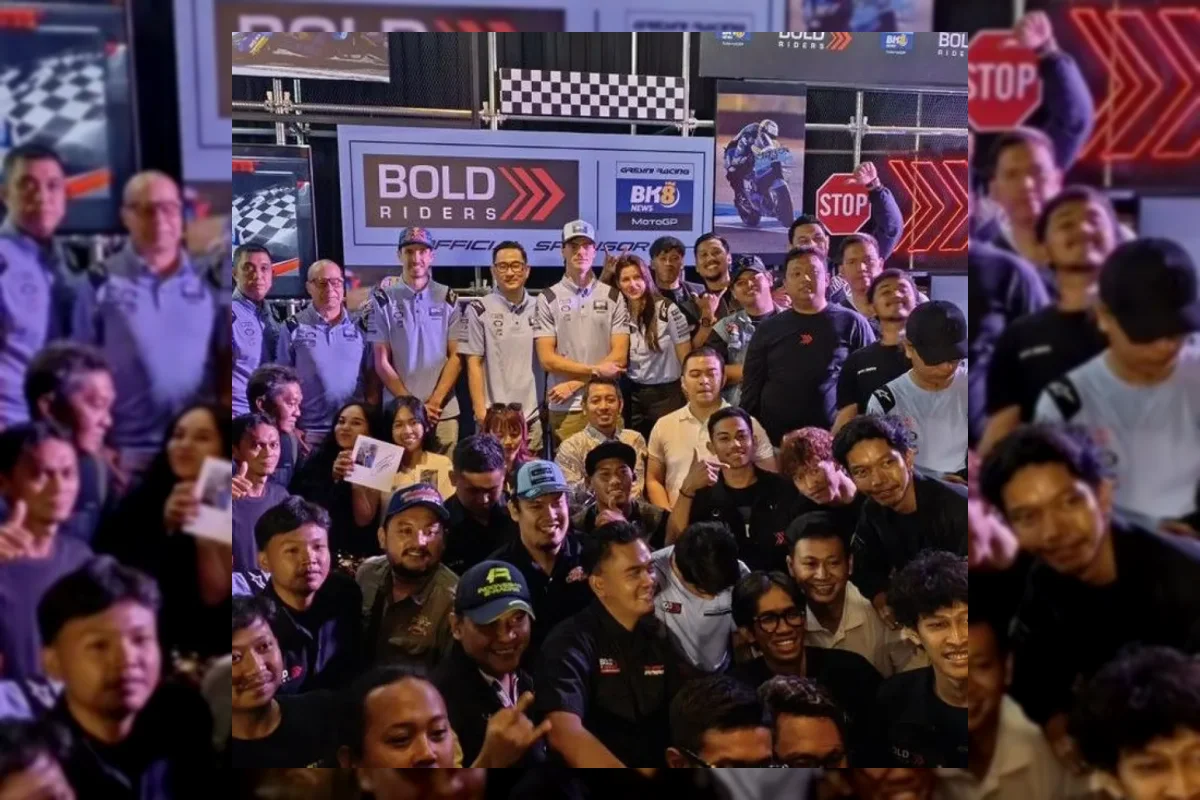 Alex Marquez dan Fermin Aldeguer bertemu penggemar di Jakarta
