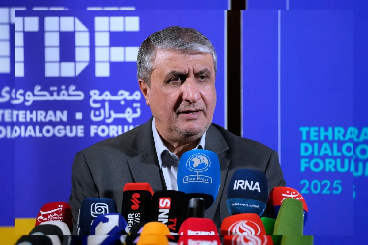 Ilustrasi fasilitas pengayaan uranium Iran