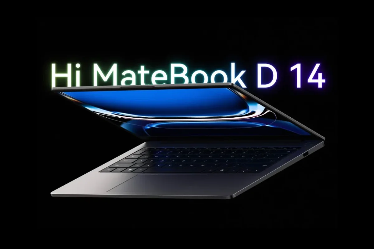 Laptop Wiko Hi MateBook D 14 Ryzen Edition dengan prosesor AMD Ryzen 7 H 255