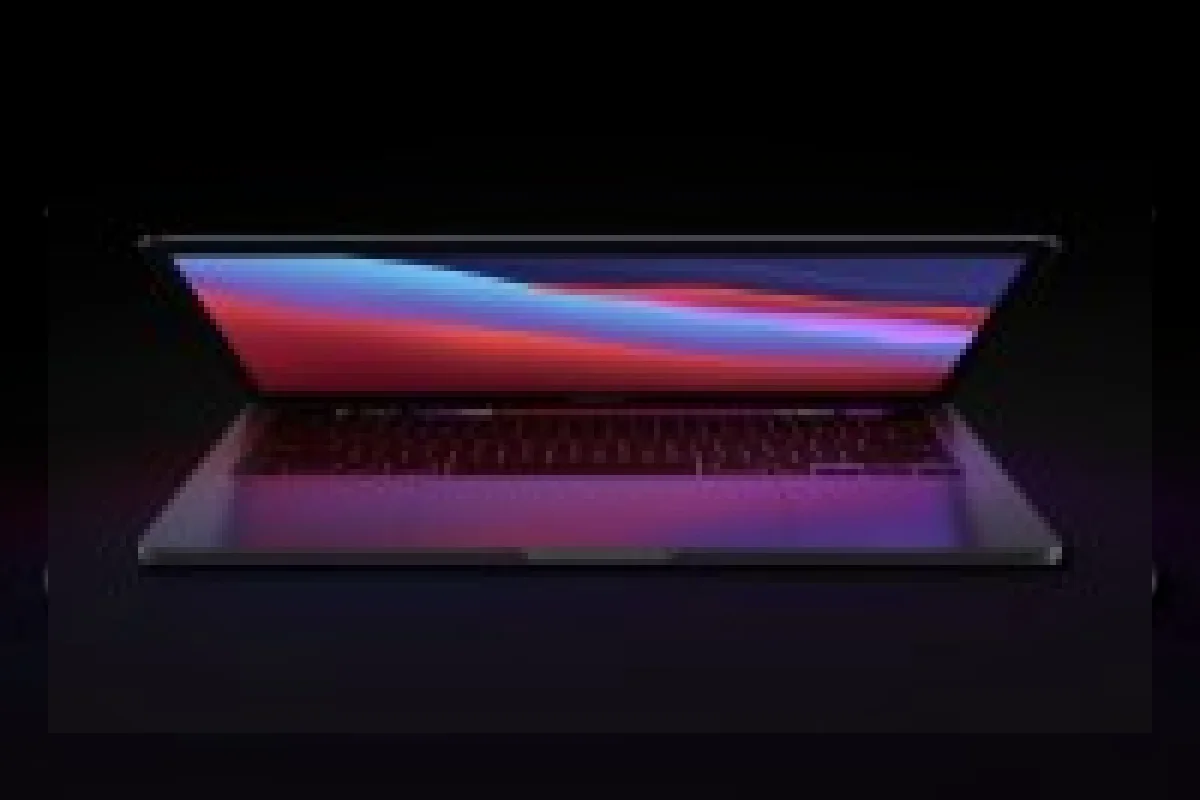 Ilustrasi MacBook layar sentuh Apple