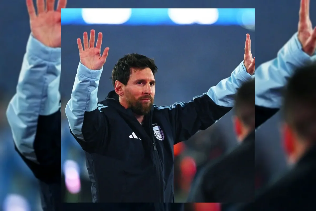 Lionel Messi saat memperkuat Timnas Argentina