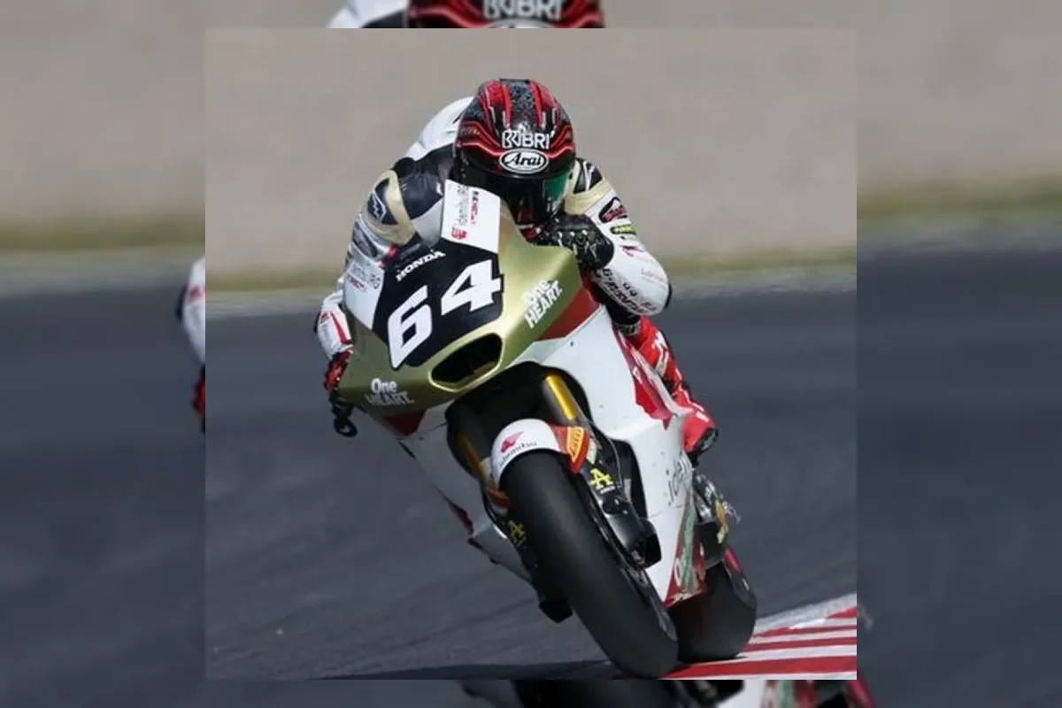 Pebalap Moto2 Izan Guevara memenangi balapan GP Indonesia di Sirkuit Mandalika