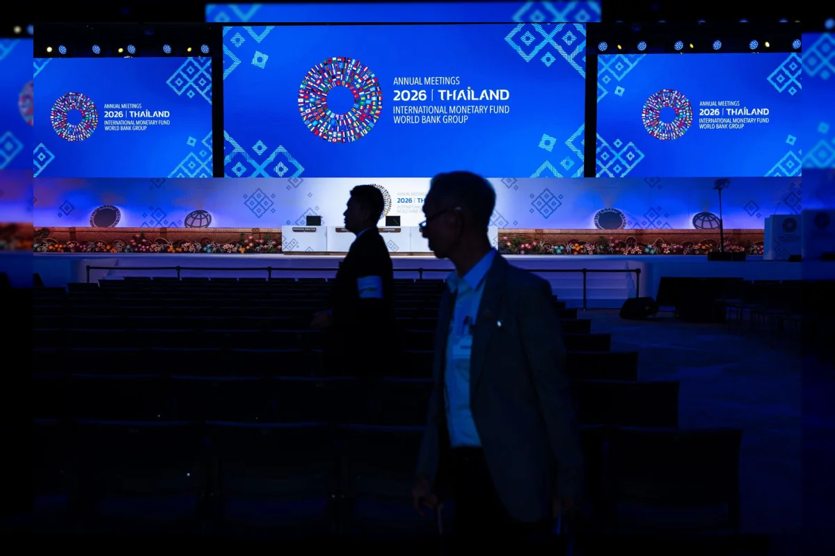 Logo IMF-World Bank Group Annual Meetings 2026 di Bangkok