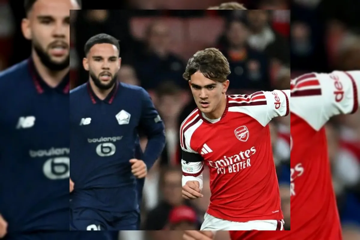 Calvin Verdonk saat bermain untuk Lille di Liga Champions