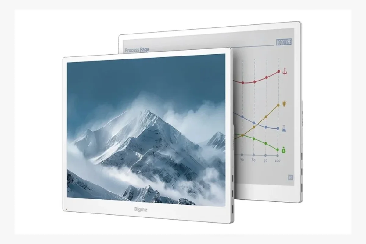 Monitor Bigme B13 Pro dengan layar E Ink warna 13,3 inci