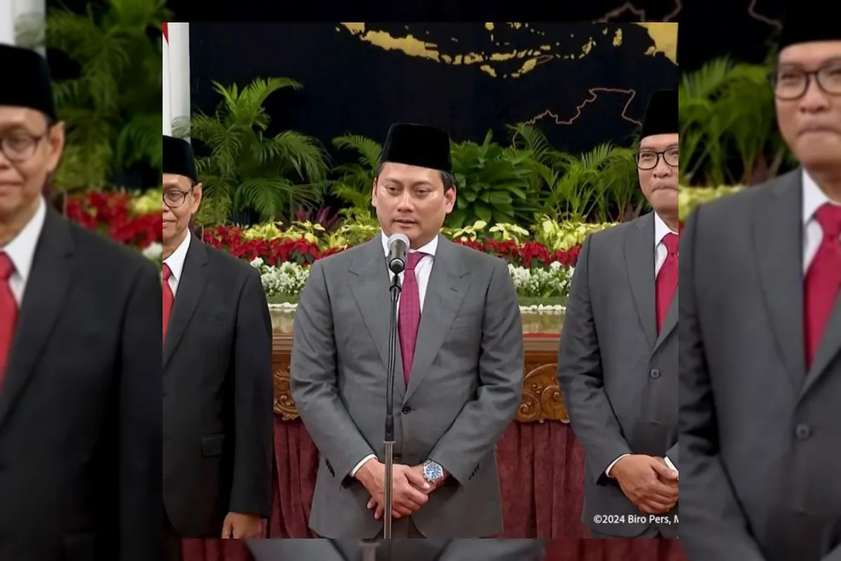 Presiden Prabowo Subianto melantik Maulana Bungaran sebagai Wakil Menteri Imigrasi dan Pemasyarakatan di Istana Negara