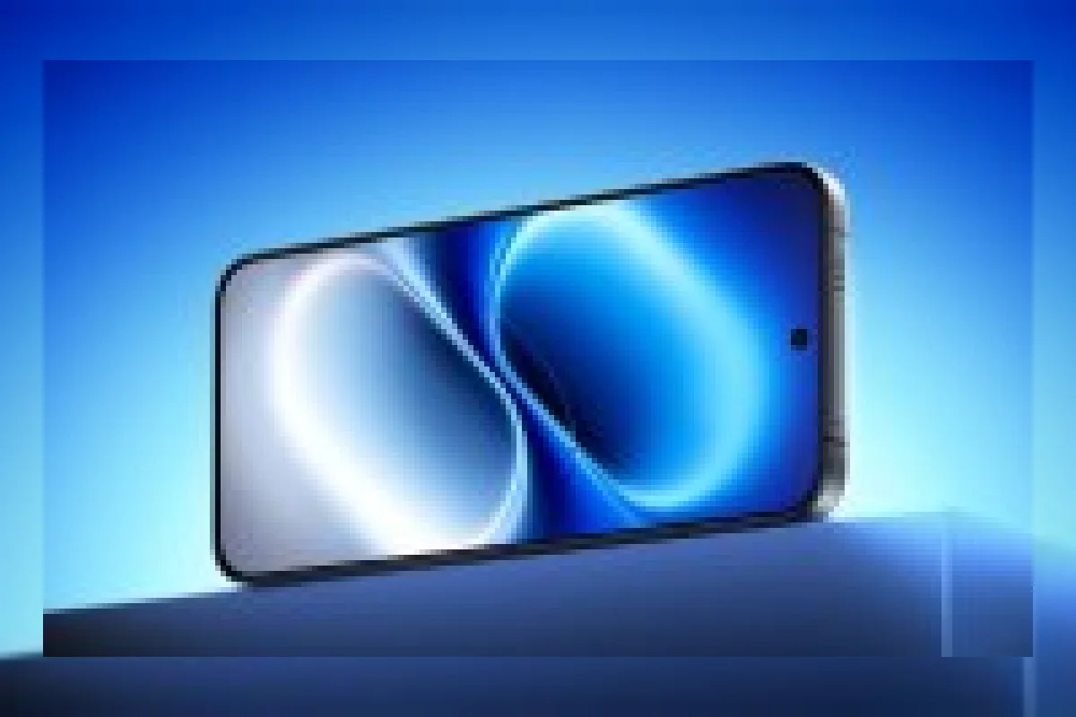 Ilustrasi ponsel iQOO Neo12 dengan layar AMOLED 2K 185Hz