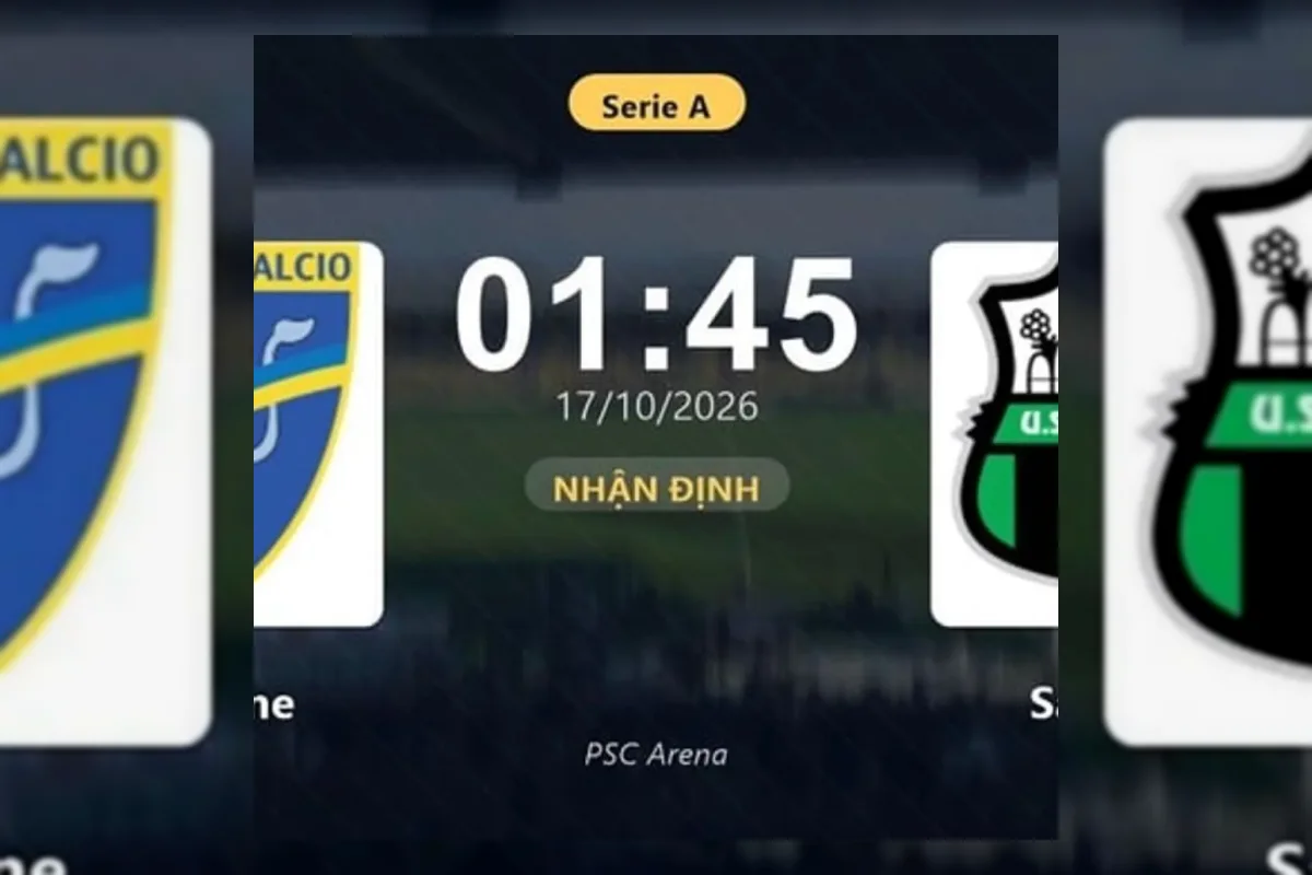Pertandingan Frosinone melawan Sassuolo di Stadion Benito Stirpe