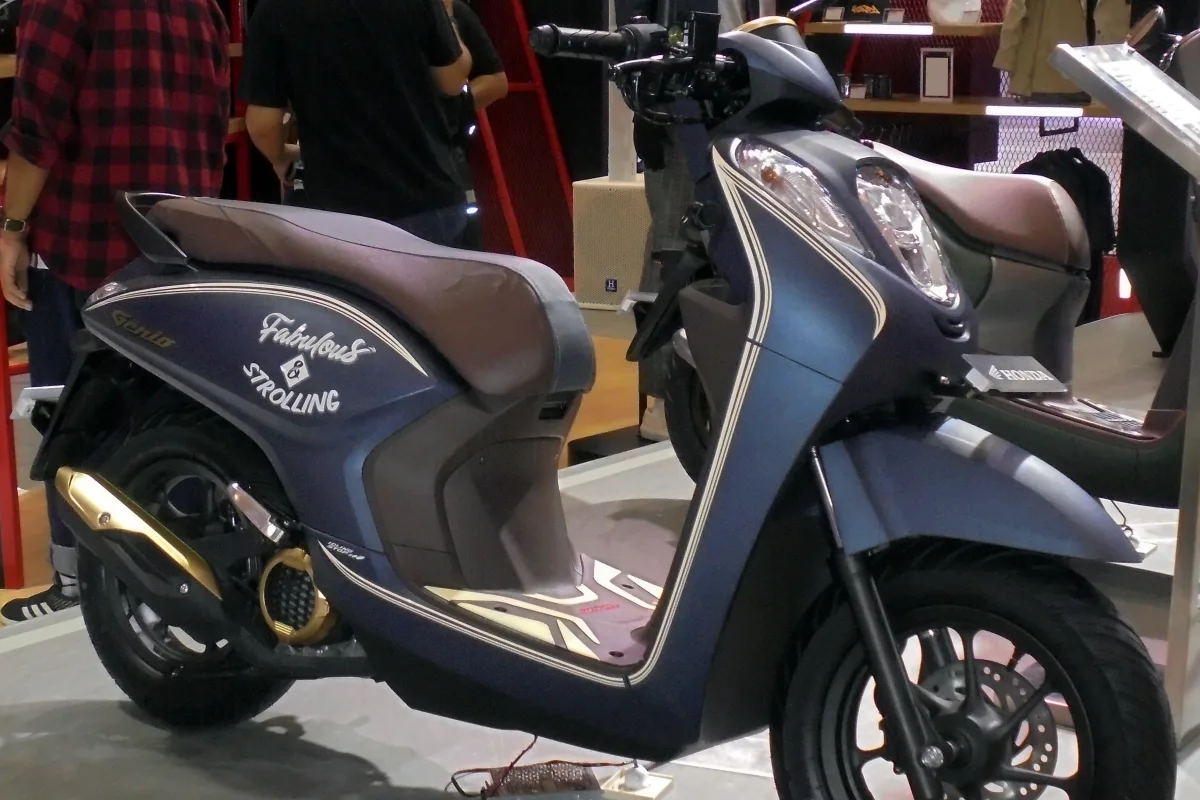 New Honda Genio Dapat Warna Baru Vibrant Blue untuk CBS Special dan Fabulous Glossy Grey untuk CBS-ISS, Harga Mulai Rp20,8 Juta