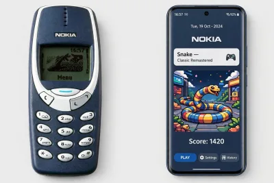 Render Nokia 3310 Terbaru: Ponsel Legendaris Direka Ulang Jadi Smartphone Android dengan Fitur Modern, Intip Tampilannya