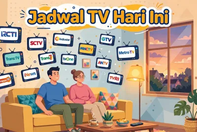 Jadwal Acara TV Hari Ini Minggu 18 Oktober 2026 SCTV Trans TV Trans7 ANTV RCTI Indosiar MNCTV GTV tvOne Metro TV Kompas TV iNews RTV TVRI Terlengkap
