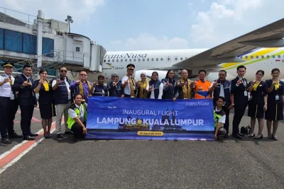 Transnusa Buka Rute Jakarta-Lampung dan Lampung-Kuala Lumpur
