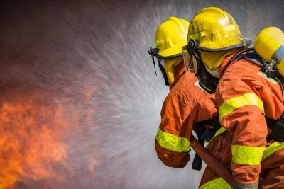 Kantor Pertanahan Karawang Terbakar, Wamen ATR Ossy Dermawan Tinjau Langsung ke Lokasi