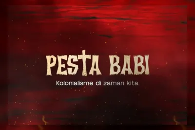 Poster Film Pesta Babi Versi Indonesia dan Inggris Resmi Dirilis