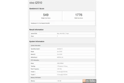 iQOO Z11 Lite Muncul di Geekbench Jelang Peluncuran
